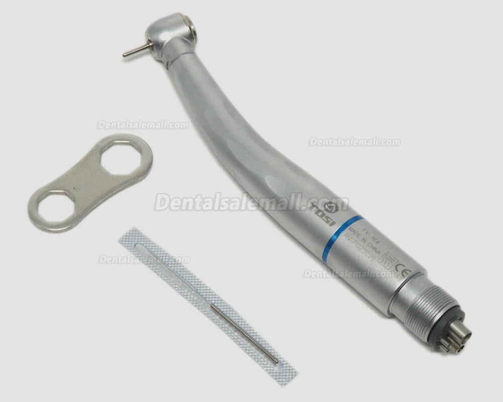 Tosi Dental Push Button Torque Turbine Handpiece 3 Water Spray 4 Holes